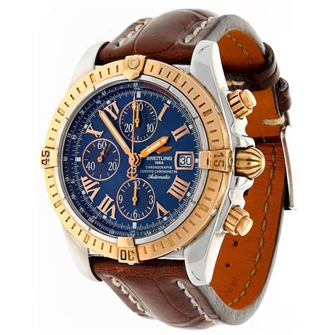 alle typen breitling gronomath horloges|Breitling Chronomat Evolution horloges .